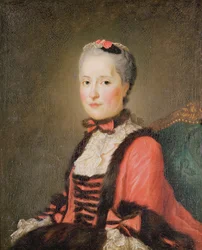 La Dauphine Marie-Josephe de Saxe (1731-67) zugeschrieben Jean Marc Nattier (1685-1766) oder Jean Baptiste Perroneau (1715-83)